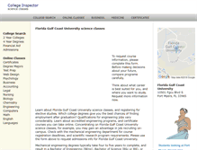 Tablet Screenshot of floridagulfcoastuniversity.net